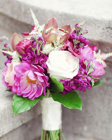 Pink Wedding Bouquets, Fuschia bridal bouquets