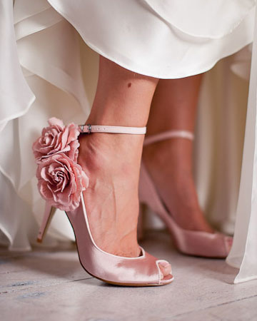 peach wedding shoes uk