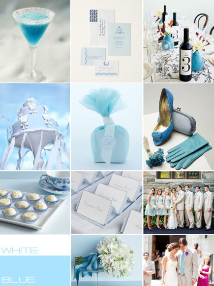 Blue White Wedding Colors Palettes,wedding Colour Palette