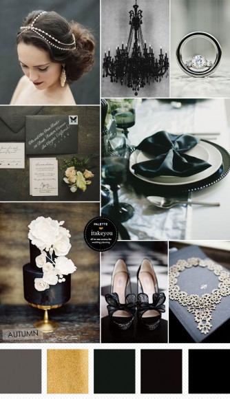 Halloween Wedding Theme elegance and sophistication