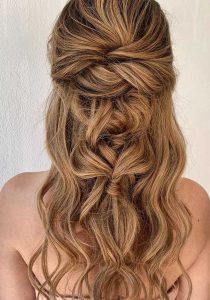 57 Gorgeous Wedding Hairstyles For A Gorgeous Rustic Wedding I Take You ...