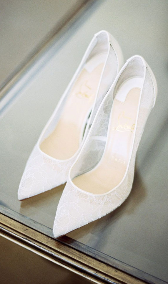 ivory christian louboutin wedding shoes 2
