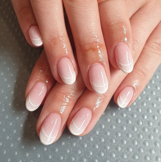 ombre nails, nails, bride nails, wedding nails, ombre wedding nails, ombre bridal nails, gel nails, pink nails