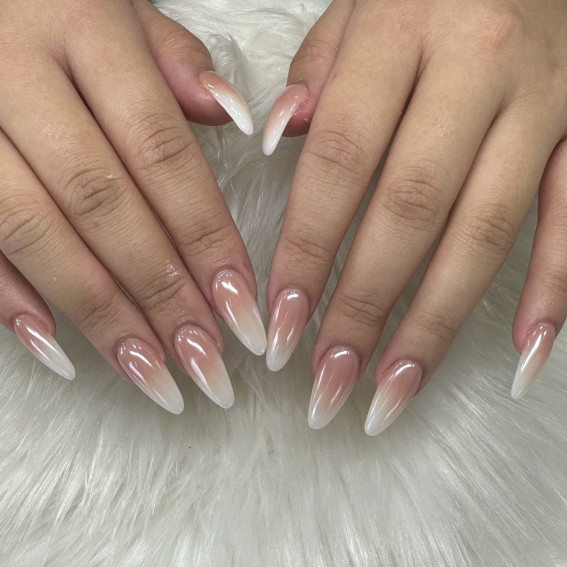 ombre nails, nails, bride nails, wedding nails, ombre wedding nails, ombre bridal nails, gel nails, pink nails