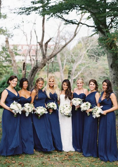 Blue and Gold Wedding Colour Theme For An Elegant Wedding