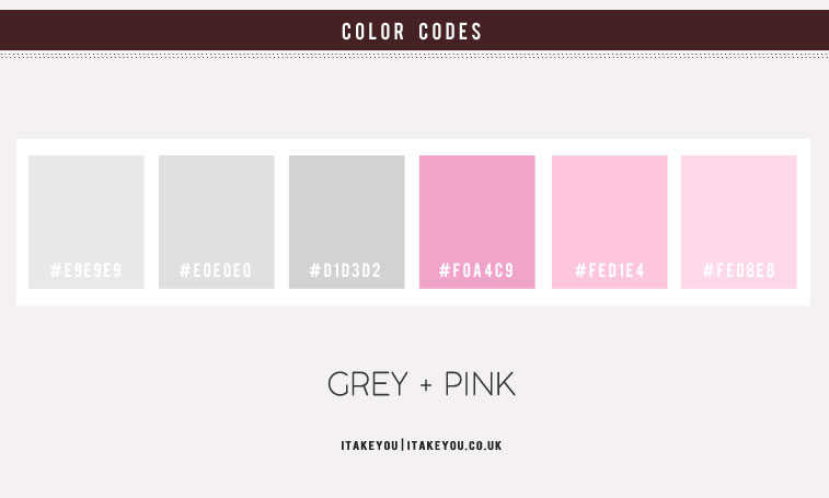Grey and Pink Color Scheme I Take You, Wedding Readings, Wedding Ideas, Wedding Dresses