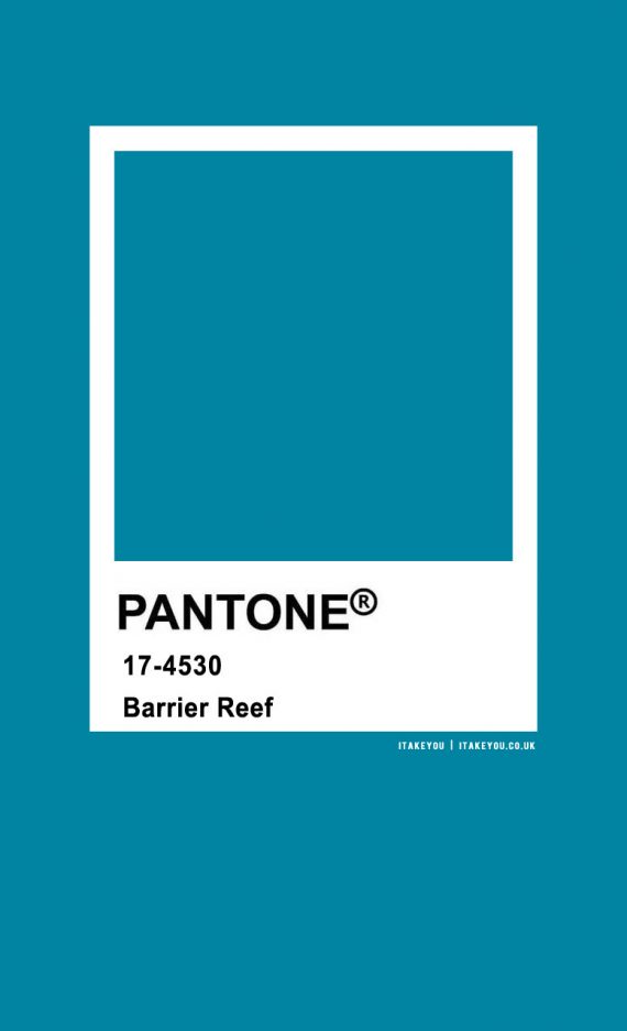 Pantone Color : Pantone Barrier Reef I Take You | Wedding Readings ...