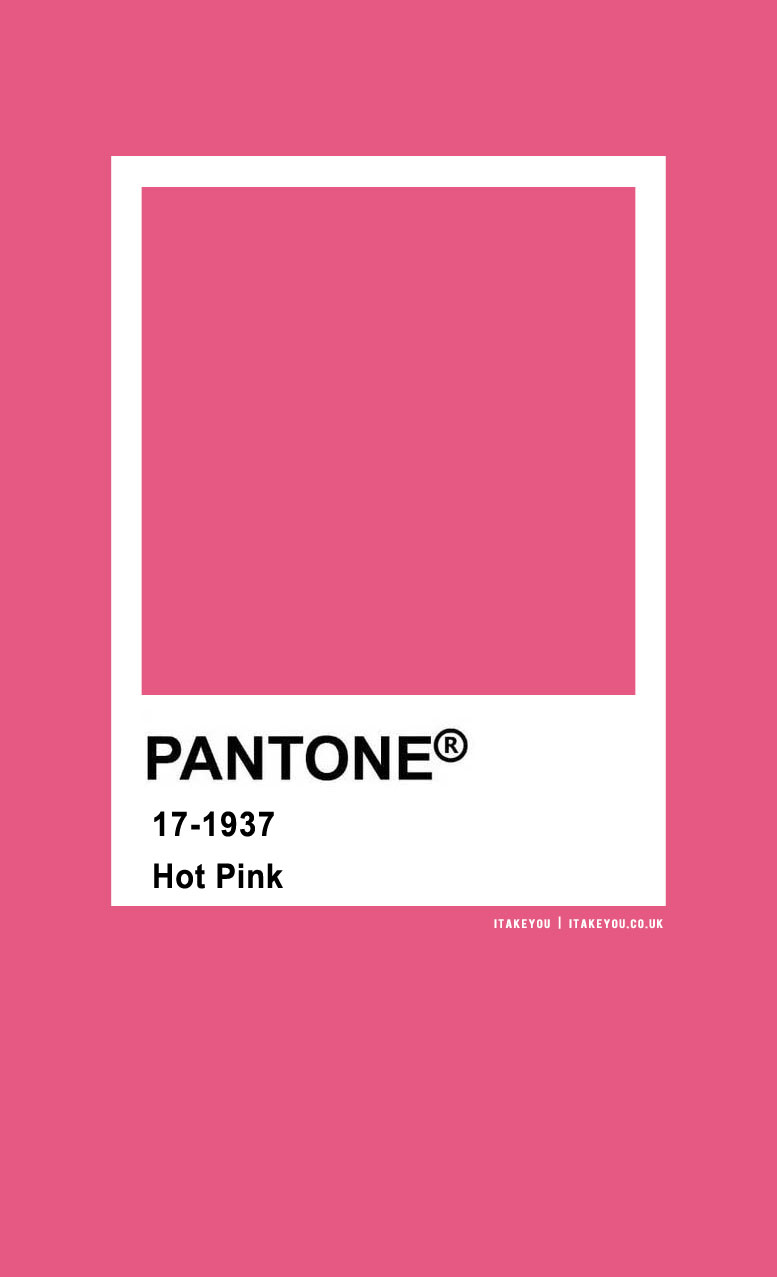 pantone pinks