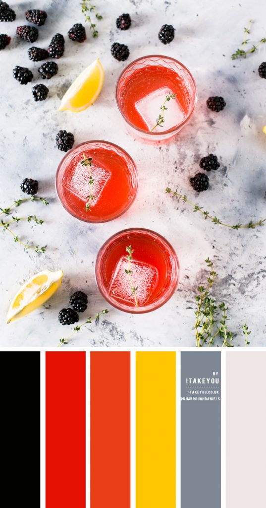 Blood Orange Colour Scheme – Colour Palette #37 I Take You | Wedding