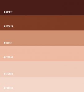 Earth tone color scheme – Colour Palette #39 I Take You | Wedding ...