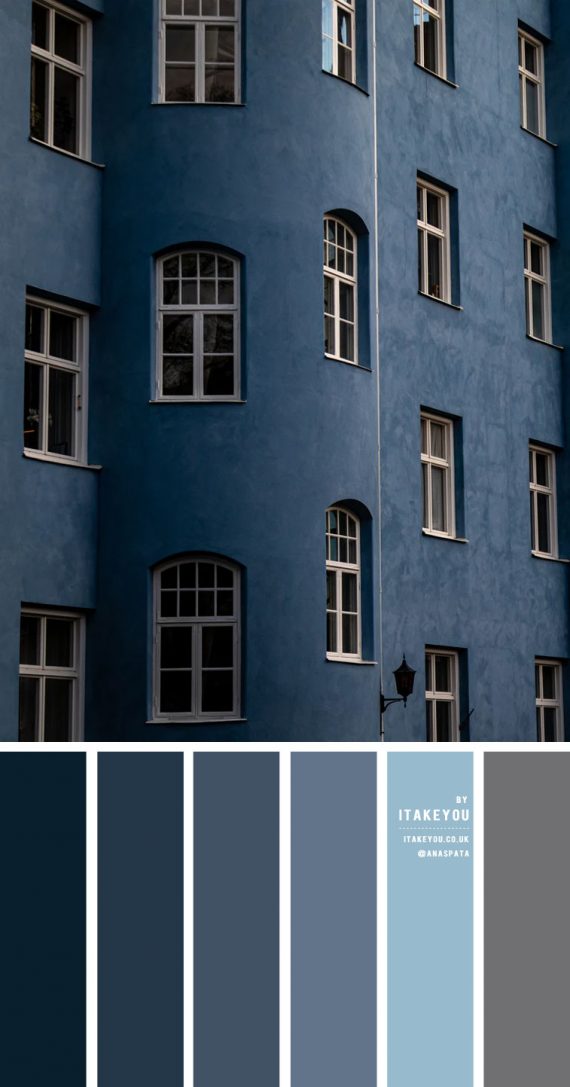 Dusty Blue Color Scheme Color Palette I Take You Wedding