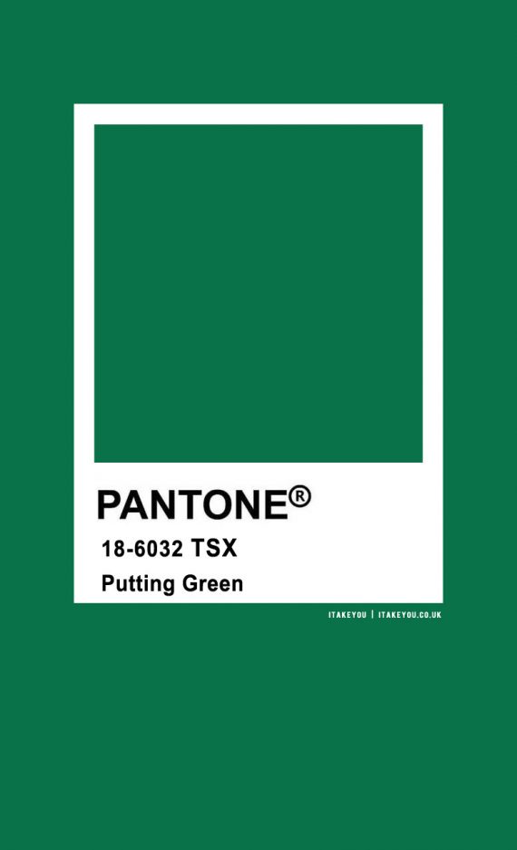 Pantone Color Pantone Putting Green Color I Take You Wedding