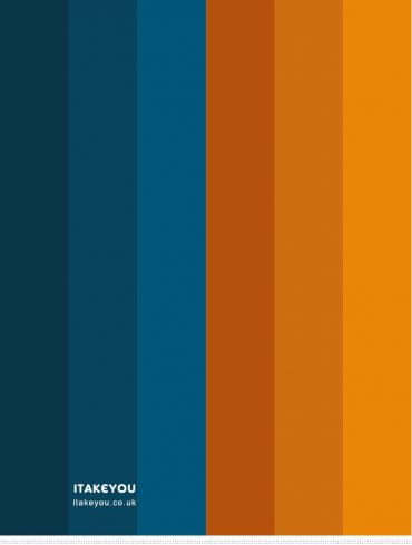 Dark blue and saffron colour scheme , complementary color scheme