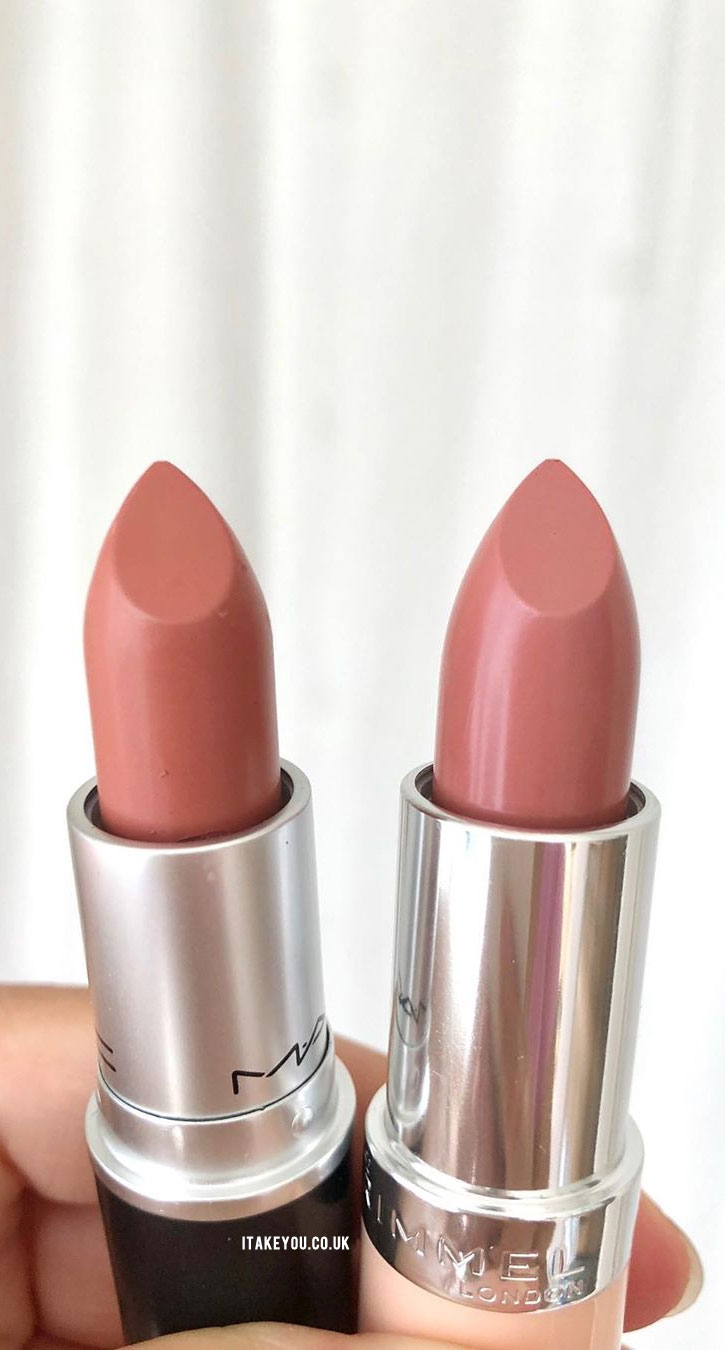 Bosom Friend vs Honeylove vs Brave Mac lipstick