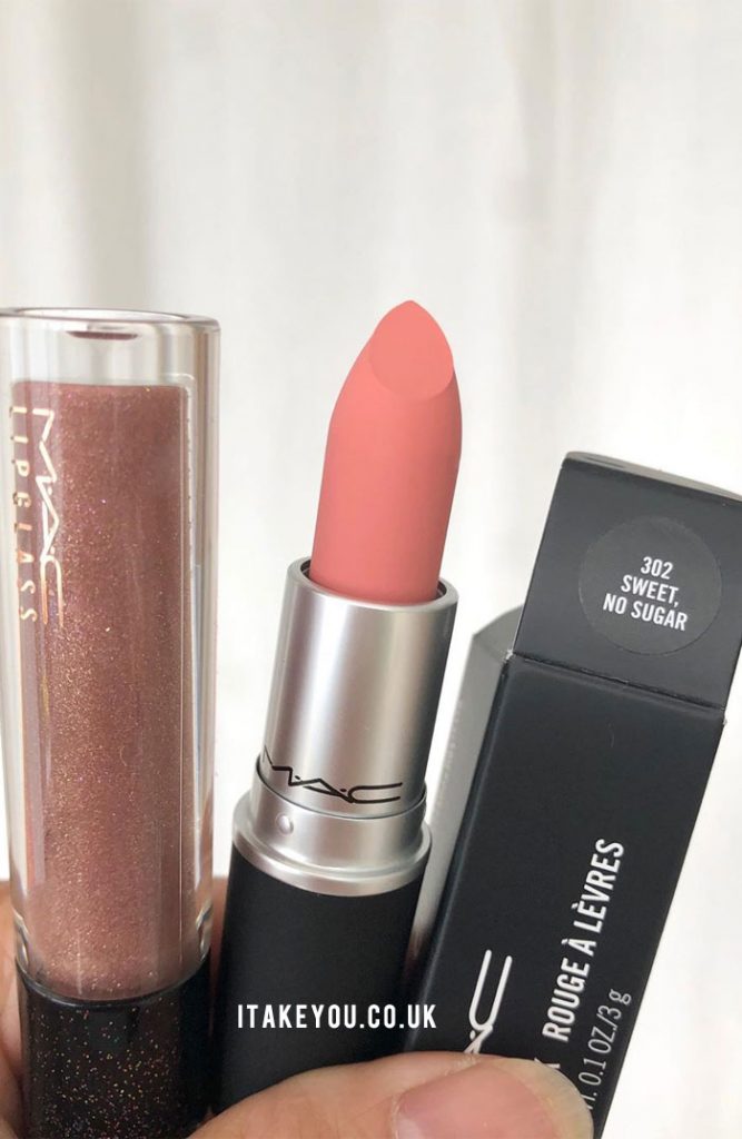 Counting Stars Lipglass Vs Sweet No Sugar Mac Lipstick