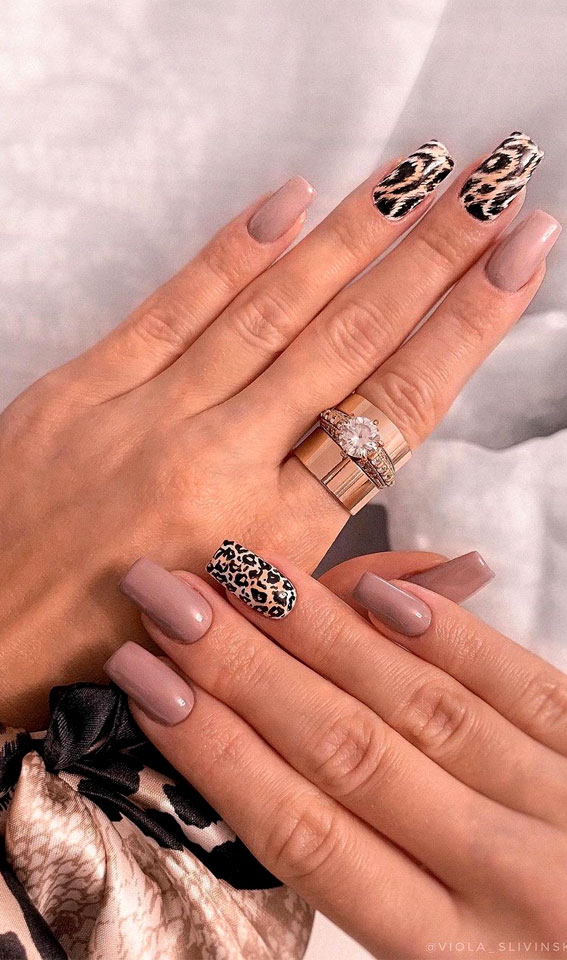Cheetah nails | Leopard nails, Leopard print nails, Gold leopard nails