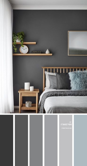 Grey Bedroom Color Scheme | Grey Bedroom Decor Ideas