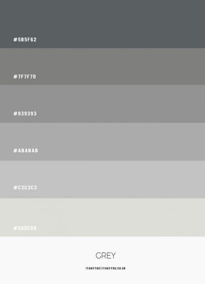 Grey Colour Palette for Kitchen I Take You | Wedding Readings | Wedding ...