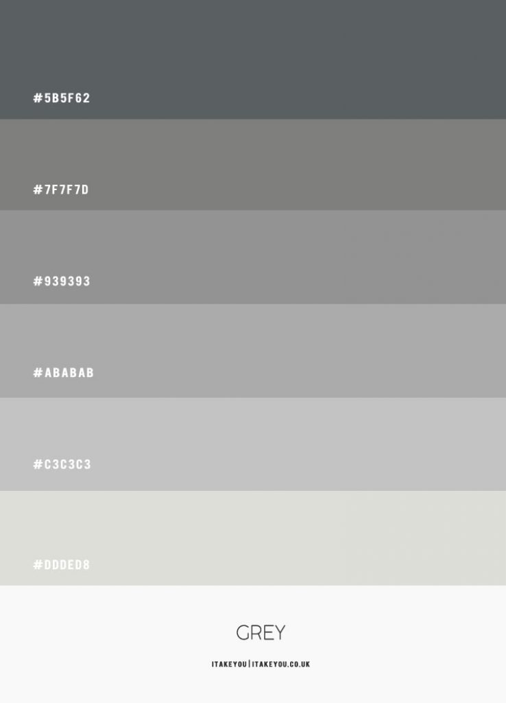 Grey Colour Palette for Kitchen I Take You | Wedding Readings | Wedding ...