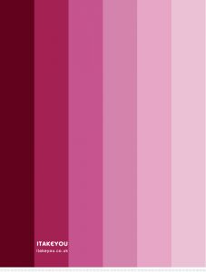 Shades of Pink Colour Combination - Pink Color Names | itakeyou.co.uk