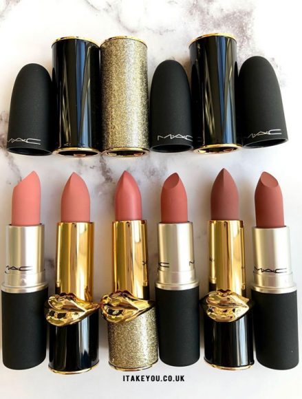 Mac Powder Kiss Lipstick Vs Pat Mcgrath Mattetrance Lipstick