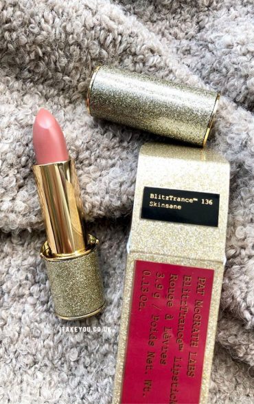 Pat McGrath Skinsane 136 | BlitzTrance Lipstick swatches | itakeyou