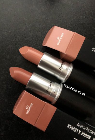 Shrimpton vs Crème d'Nude Mac Lipstick | Mac Lippies | i take you lipstick