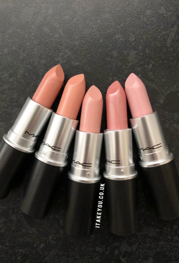 5 Nude Lipsticks Mac Lipsticks Review And Swatches I Take You Lipsticks 