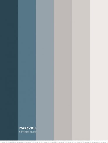 Stormy Colour Scheme For Bedroom { Deep Blue Teal and Grey }