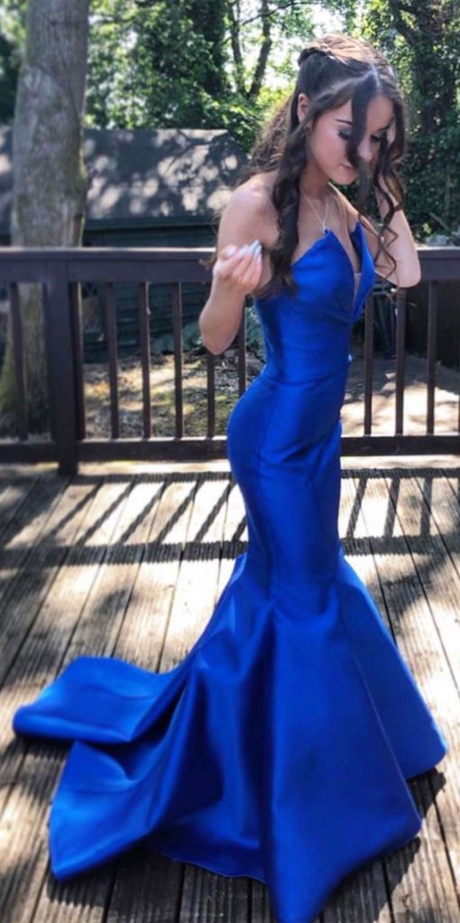 15 Blue Prom Dresses That are Dazzling & Fashionable Silky Mermaid