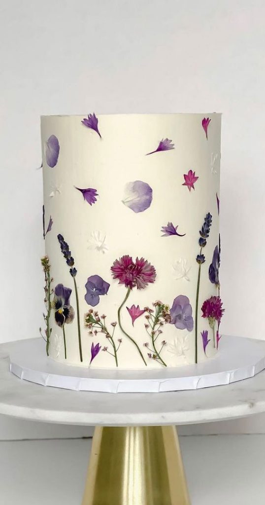 14 Pressed Flower Cakes 2021 Dried Flower Cake Fresh Flower Cakes 5836