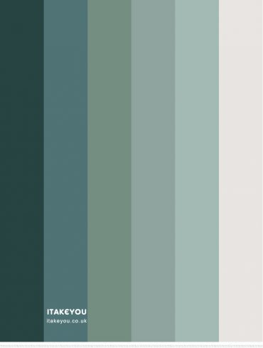 Green Teal Colour Scheme #Colour Palette 69 I Take You | Wedding ...