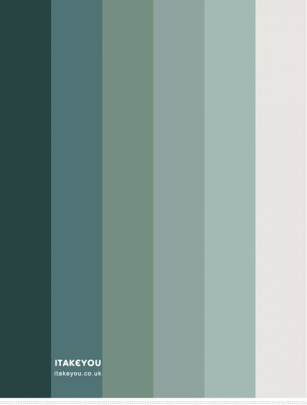 Green Teal Colour Scheme #Colour Palette 69 I Take You | Wedding ...