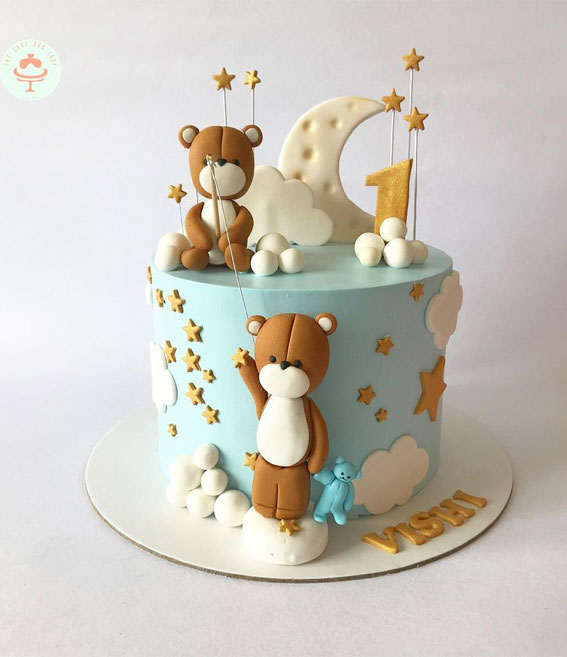 Cute 1st baby birthday cake designs , first birthday cake ideas