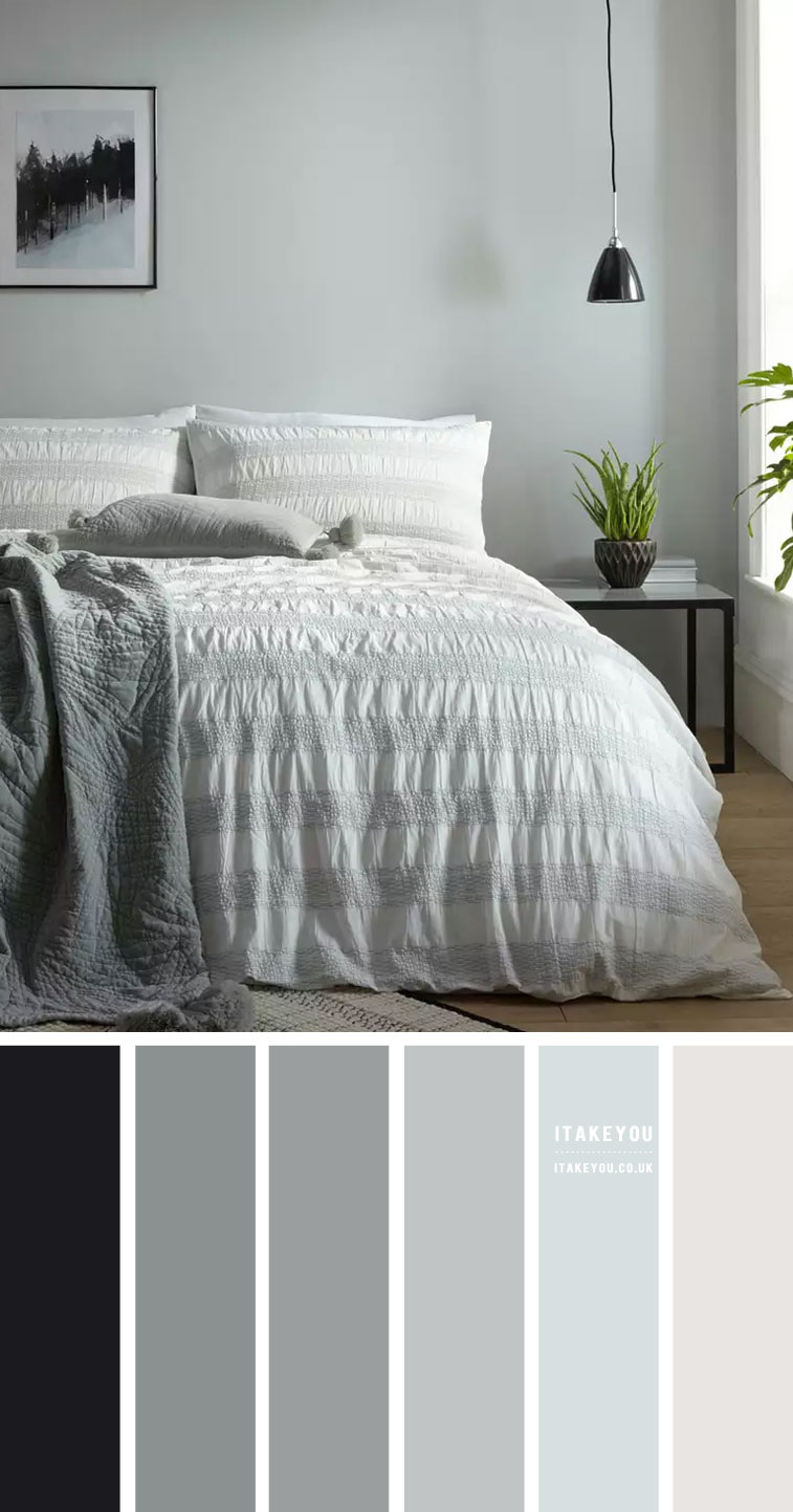 Grey Bedroom Colour Combo 