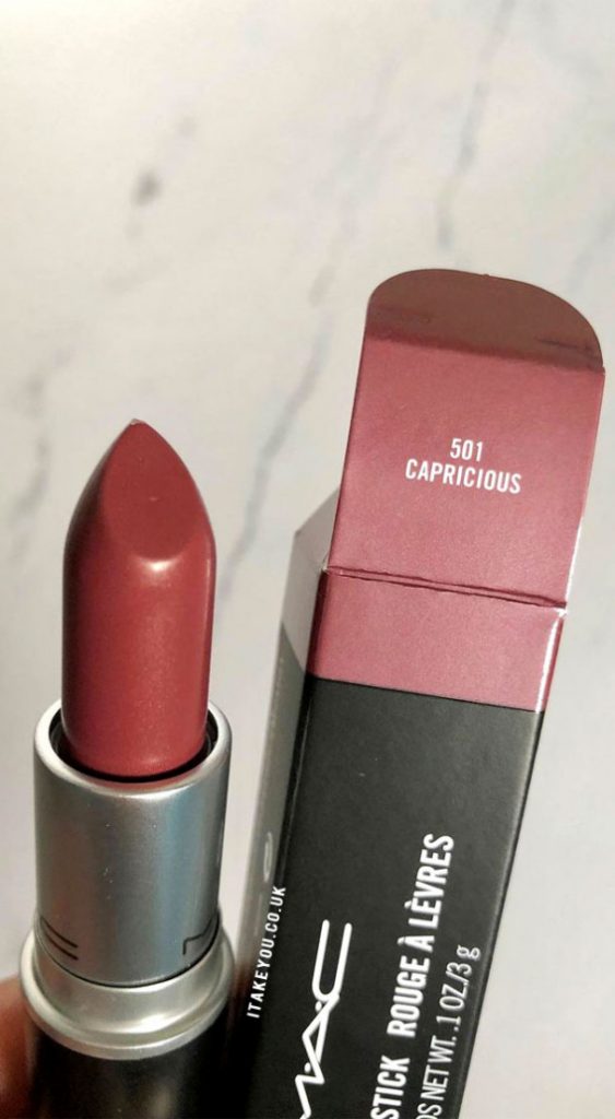 21 Mac Lipstick Shades & Combos : Mac Capricious I Take You | Wedding ...