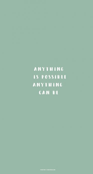 15 Sage Green Minimalist Wallpapers for Phone : Anything is possible I ...