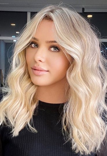 37 Best Blonde For Medium Length Haircuts Blonde Balayage Highlights I Take You Wedding