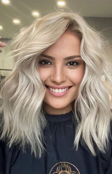 37 Best Blonde For Medium Length Haircuts : Baby Blonde Cool Tone I ...