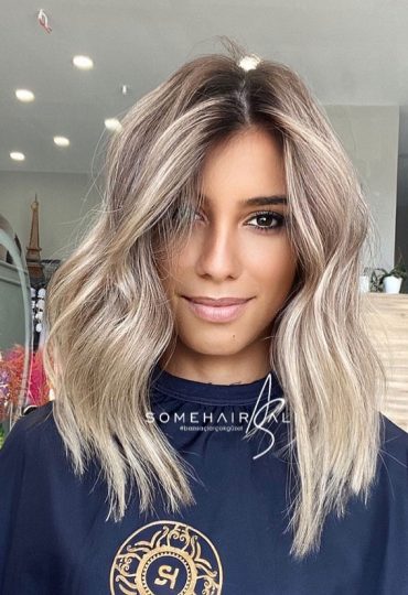 37 Best Blonde For Medium Length Haircuts : Sweet Baby Blonde with ...