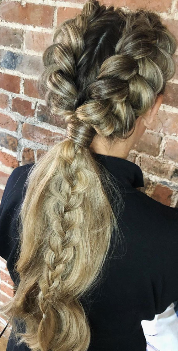 47 Elegant Ways To Style Side Braid For Long Hair - SooShell | Side braid  hairstyles, Side braids for long hair, Braids for long hair