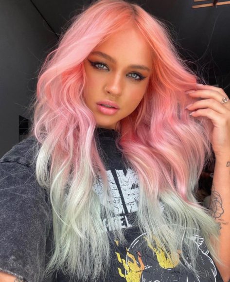 40 Crazy Hair Colour Ideas To Try in 2022 : Pastel Pink to Grey I Take ...