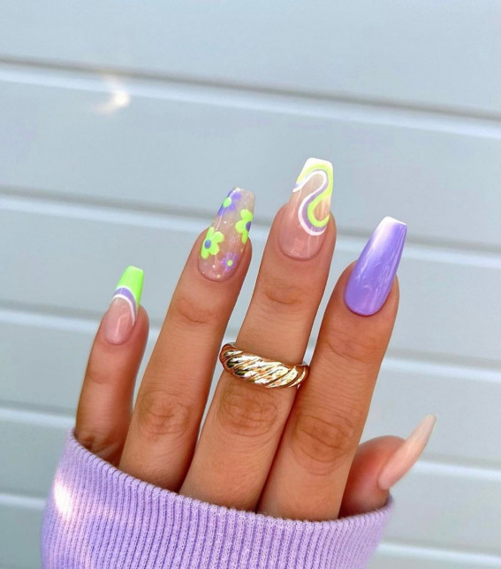 Creamy medium lavender nail polish - OPI 'One Heckla of a Color' | My Nails  World Blog | Lavender nails, Lavender nail polish, Gel nails