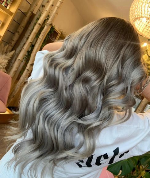 32 Trendy Ash Blonde Colour Ideas Silky Ashy Blonde Long Locks I Take