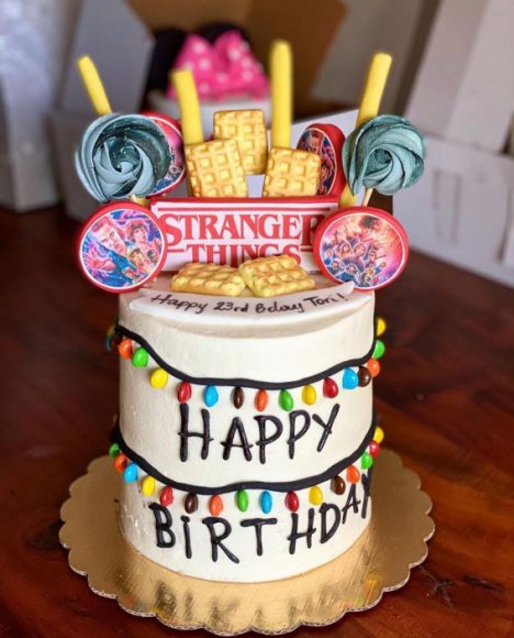 30 Stranger Things Birthday Cake Ideas : For 23rd Birthday I Take You ...