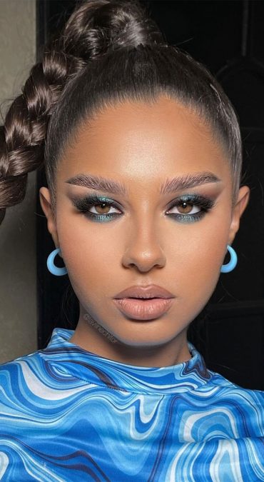 50 Gorgeous Makeup Trends To Try In 2022 Emerald Green Makeup I Take