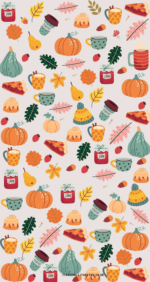 12 Cute Autumn Wallpaper Ideas : Grey Background I Take You | Wedding ...