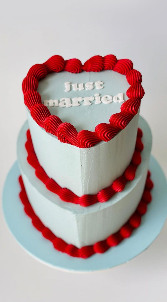 buttercream wedding cake, wedding cake ideas, simple wedding cakes, blue buttercream cake, buttercream cake ideas, buttercream cakes