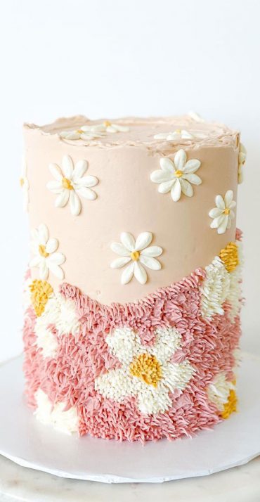 Cute Buttercream Cake Ideas For Any Occasion Pink Daisy