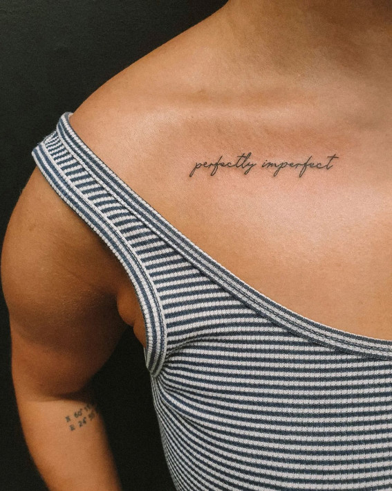 Imperfect Tattoo Quotes QuotesGram